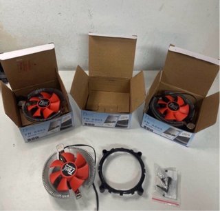 Lote de 3 Ventiladores Disipadores de CPU