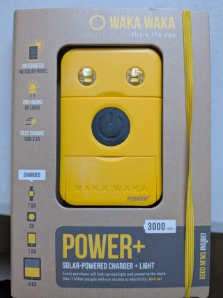 Cargador Solar Waka Waka Power+