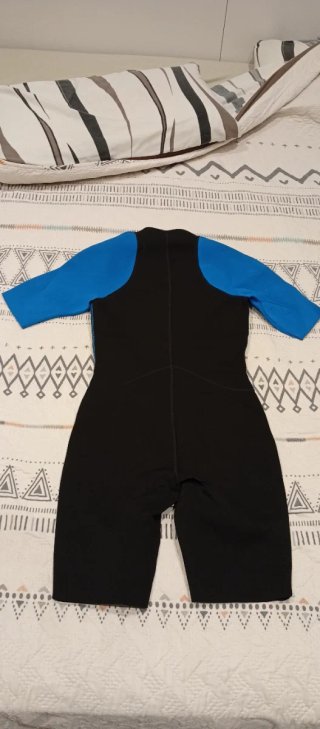 Traje Neopreno Infantil Azul y Negro