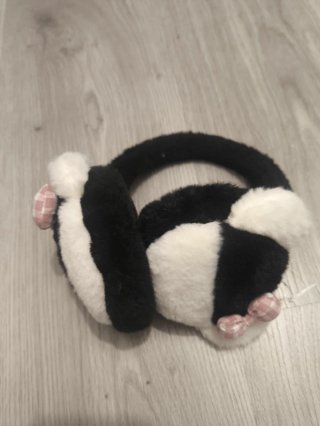 Orejeras de peluche para niña
