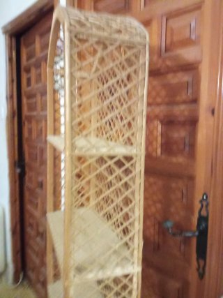 Estantería de Mimbre