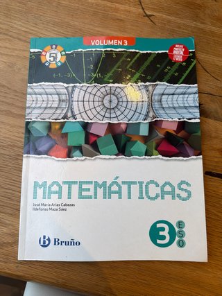 Matemáticas, 3 ESO, VOLUMEN 3 Proyecto 5 etapas