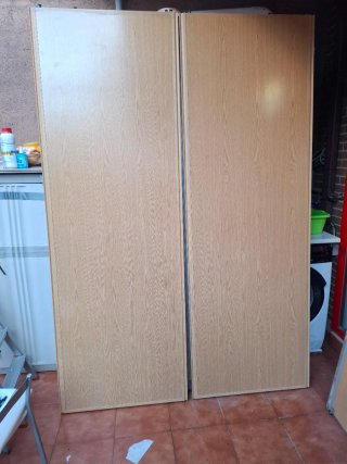 Puertas Correderas de Madera para Armario medida