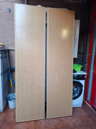 Puertas Correderas de Madera para Armario medida