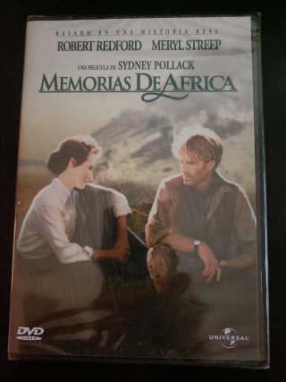 DVD Memorias de África. Nueva y precintada
