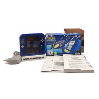 NINTENDO 2DS ZAFFIRO ALPHA PAL CON SCATOLA BOX