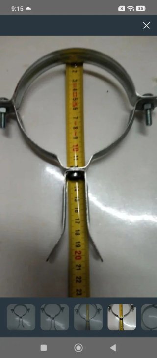 Abrazadera Metálica Galvanizada