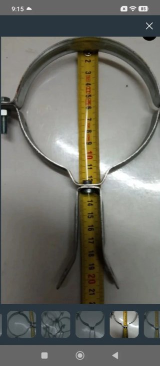 Abrazadera Metálica Galvanizada