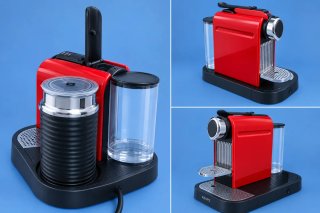 Cafetera Nespresso Krups Roja