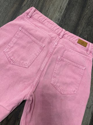 Pantalones vaqueros rosas