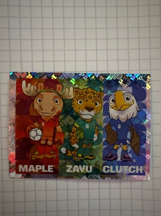 Cromo Panini FWC3 Mundial 2026