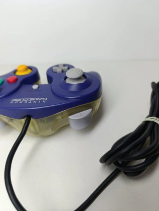 Mando Nintendo GameCube Índigo / transparente