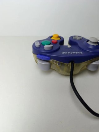 Mando Nintendo GameCube Índigo / transparente