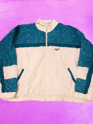 Chaqueta Chándal Reebok Vintage 80s 90s Crazy