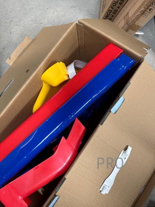 Tobogán infantil de plástico