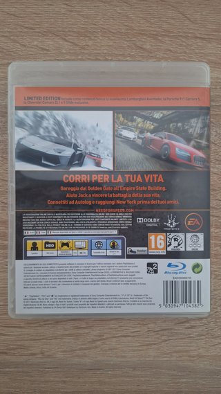 Need for Speed The Run PS3 Limited Edition ITA