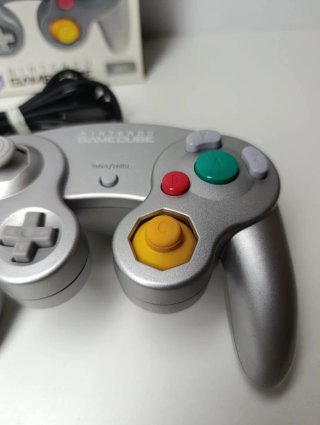 Mando Nintendo GameCube Plata