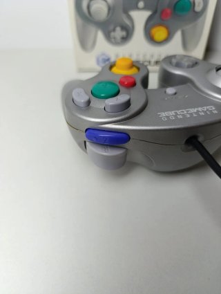 Mando Nintendo GameCube Plata