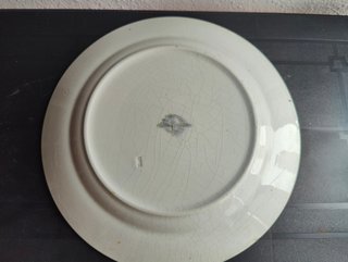 Plato Antiguo La Cartuja de Sevilla 25 cm