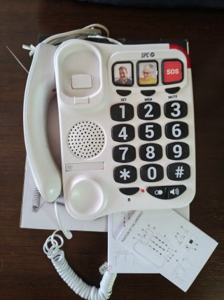 Teléfono fijo SPC para personas mayores