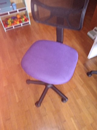 Silla de estudio con ruedas