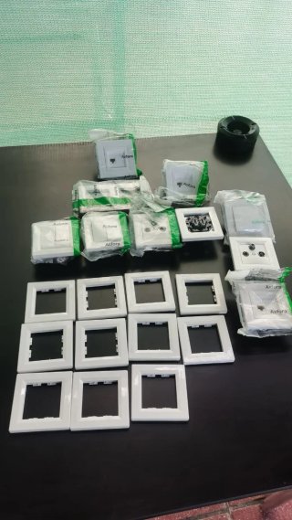 Lote material eléctrico Asfora