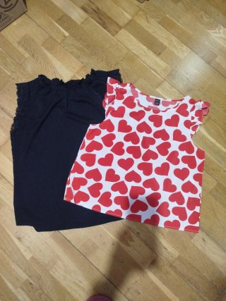 2 Camisetas de manga corta