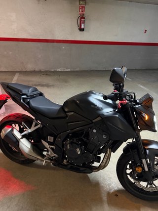 Honda CB 500 Hornet Negra mate