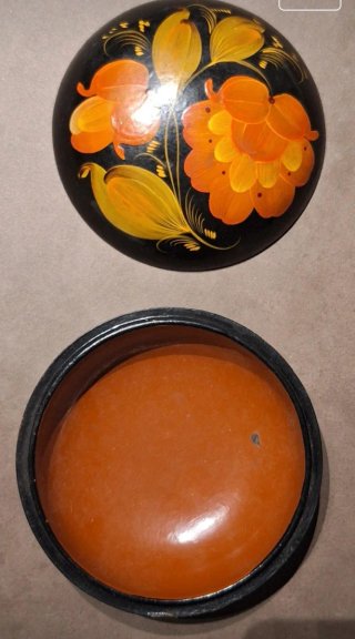 Set di 2 scatole decorative russe