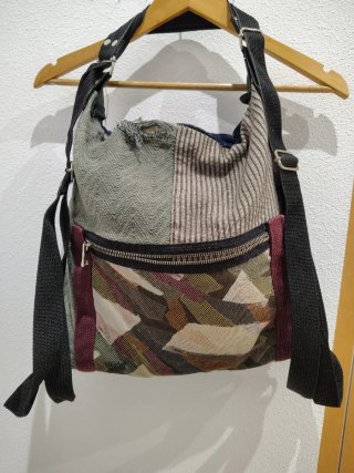 Bolso-Mochila Grande Patchwork