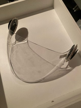 Visera Casco Moto Transparente