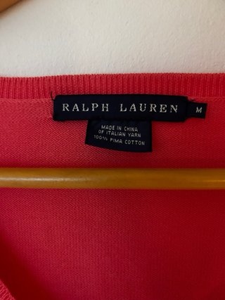 Jersey Ralph Lauren Rosa Fresa Talla M