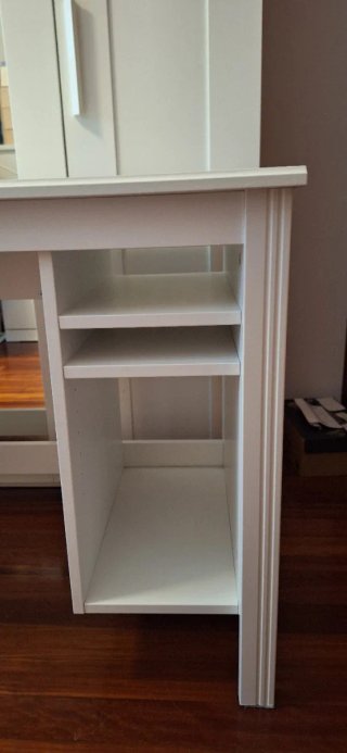 Escritorio IKEA Brusali Blanco