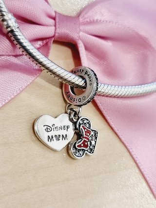 Charm Pandora Minnie Corazón Mamá