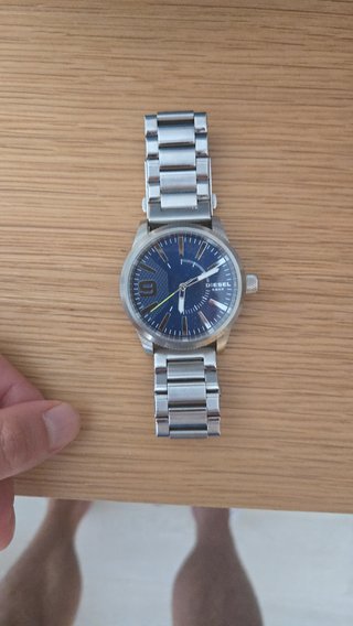 Reloj Diesel Azul y Plateado