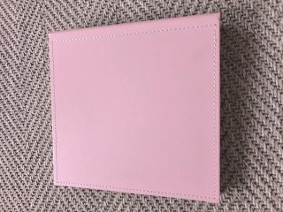 Álbum de fotos bebé rosa con bloques ABC