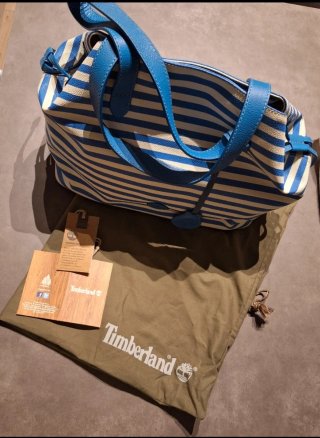 Borsa Tote Timberland a righe