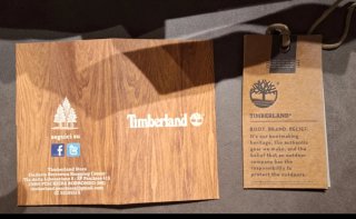 Borsa Tote Timberland a righe