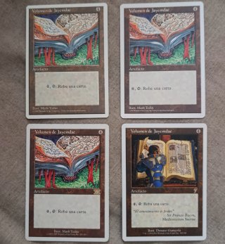 Cartas magic artefacto Volumen de Jayemdae