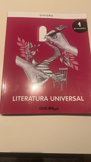 Literatura universal, 1 Bachillerato, Geniox Pro
