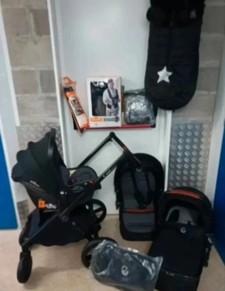 Carrito Bebé Jané Muum Pro Koos R1 Switt 4 Piezas