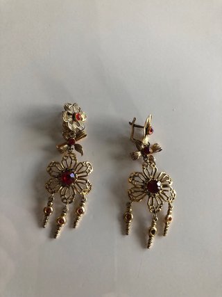 Set de Pendientes y Abalorios de Baturra