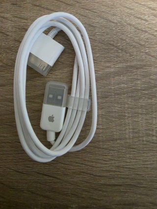 Cable USB Apple Blanco