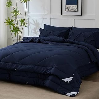 WAVVE Edredón Relleno Nórdico Cama 80 4 Estaciones - Bedding Edredón Reversible Doble 150+300 gr/m²