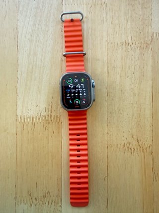 Apple Watch Ultra 2 Naranja/Plata embalaje origina