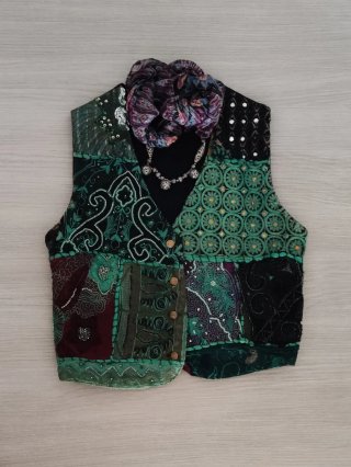 Chaleco Boho Vintage