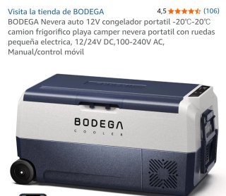 Nevera portátil BODEGA 12V