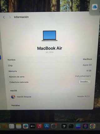 MacBook Air M1 2020/256GB SSD