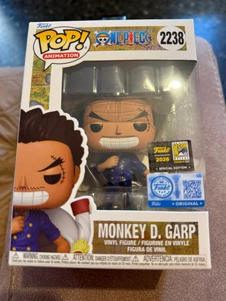 Funko Pop Monkey D. Garp 2238 SDCC