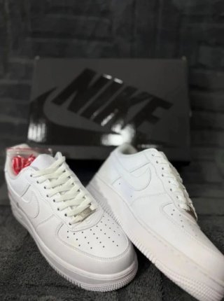 Nike Air Force 1 Low Supreme Blancas Talla 41